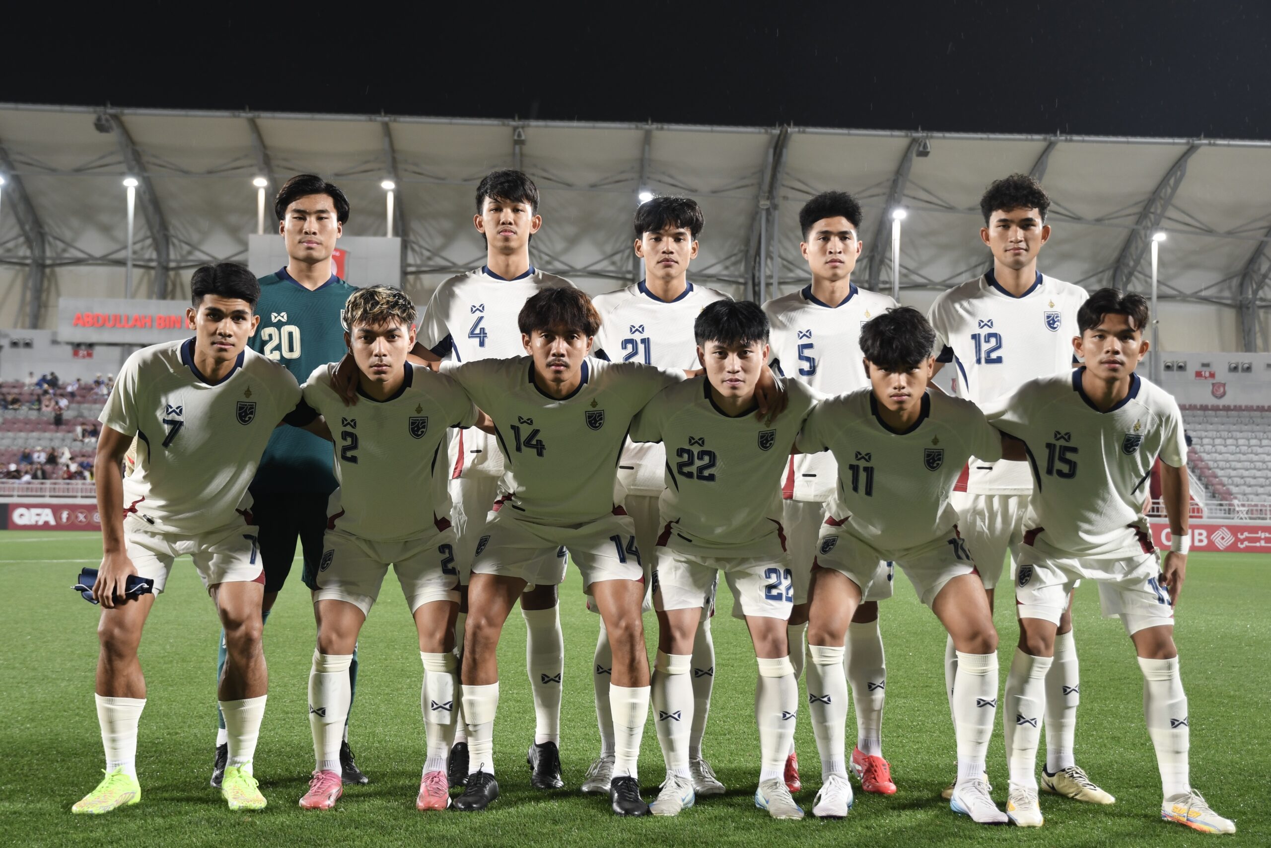 ประกาศรายชื่อ “ช้างศึก” U23 ชุดอุ่นเครื่อง ฮ่องกง – ยูเออี