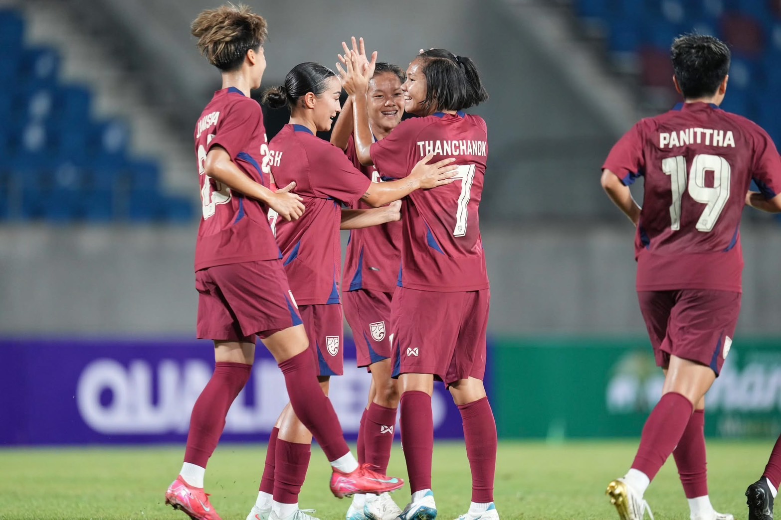 ชบาแก้ว ถล่ม มองโกเลีย 11-0 ซิว 9 แต้มเต็ม ศึก ชิงแชมป์เอเชีย รอบคัดเลือก